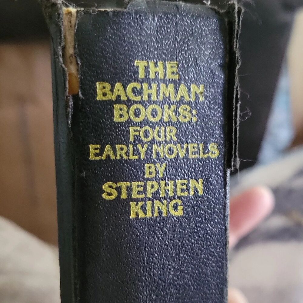Stephen King The Bachman Books Hardcover Rage Long Walk Running Man Roadwork